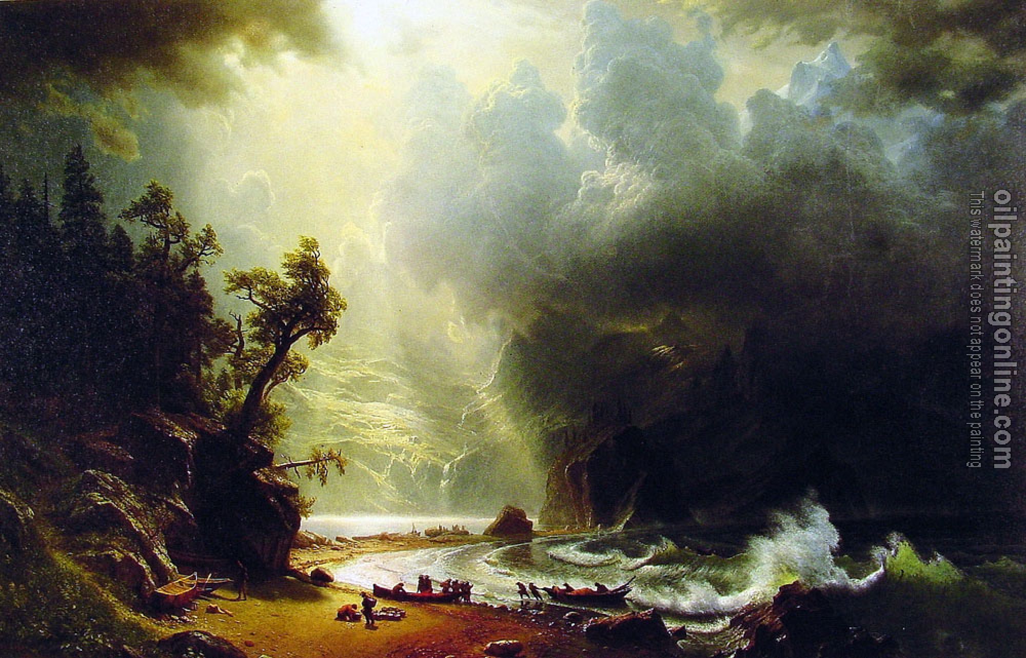 Bierstadt, Albert - Pugest Sount on the Pacific Coast